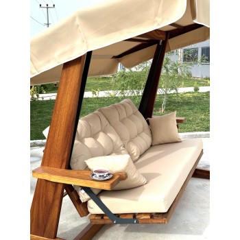 Garden Triple Swing Chair Sia 2400 - Beige Beige