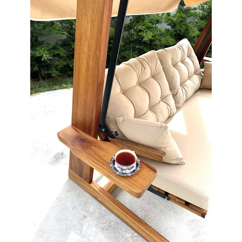 Garden Triple Swing Chair Sia 2400 - Beige Beige