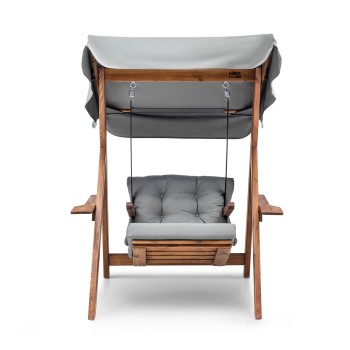 Garden Single Swing Chair Galata Swing S1 - Grey Grey