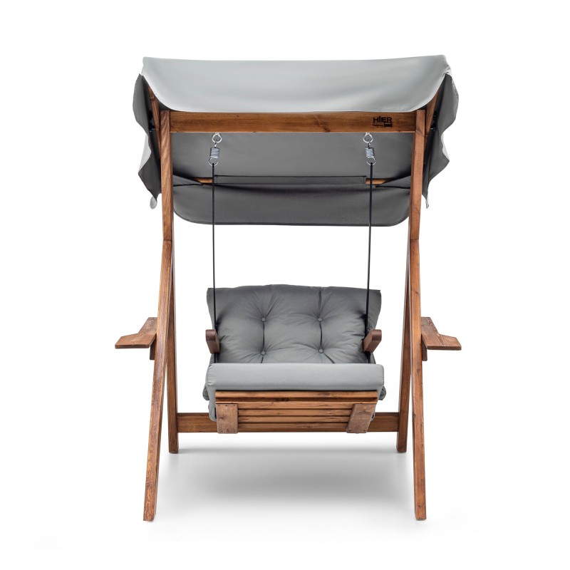 Garden Single Swing Chair Galata Swing S1 - Grey Grey