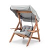 Garden Single Swing Chair Galata Swing S1 - Grey Grey