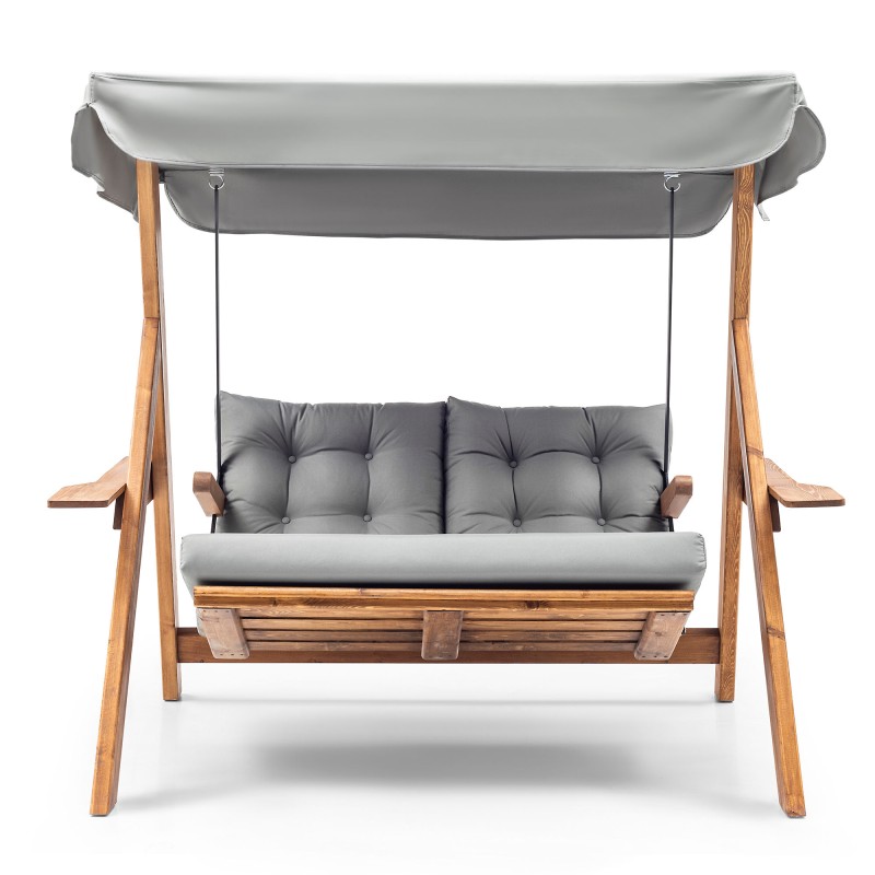 Garden Double Swing Chair Galata Swing S2 - Grey Grey