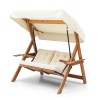 Garden Double Swing Chair Galata Swing S2 - Cream Cream