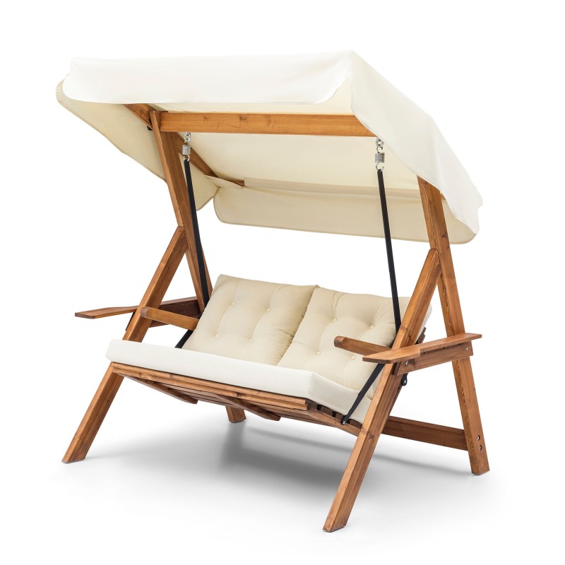 Garden Double Swing Chair Galata Swing S2 - Cream Cream