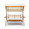 Garden Double Swing Chair Galata Swing S2 - Cream Cream