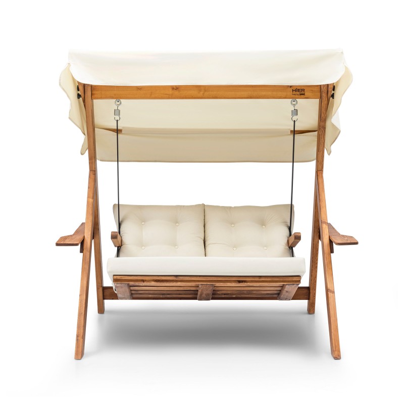 Garden Double Swing Chair Galata Swing S2 - Cream Cream