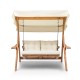 Garden Double Swing Chair Galata Swing S2 - Cream Cream
