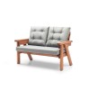 Garden 2-Seat Sofa Abant - Grey Grey
Walnut