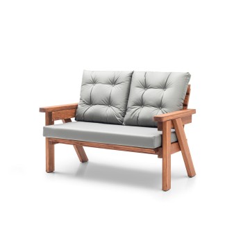 Garden Lounge Set Abant (2+1+1) - Grey Grey
Walnut