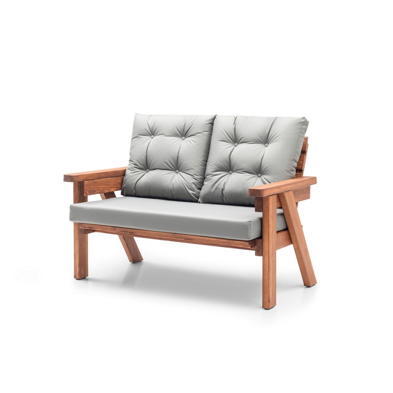Garden Lounge Set Abant (2+1+1) - Grey Grey
Walnut