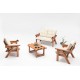 Garden Lounge Set Abant (2+1+1) - Cream Cream
Walnut Garden Lounge Set Abant (2+1+1) - Cream Cream
Walnut