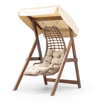 Garden Single Swing Chair Goreme - Cream Cream