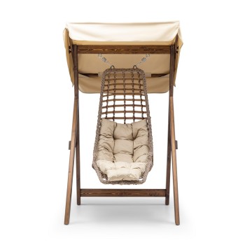 Garden Single Swing Chair Goreme - Cream Cream