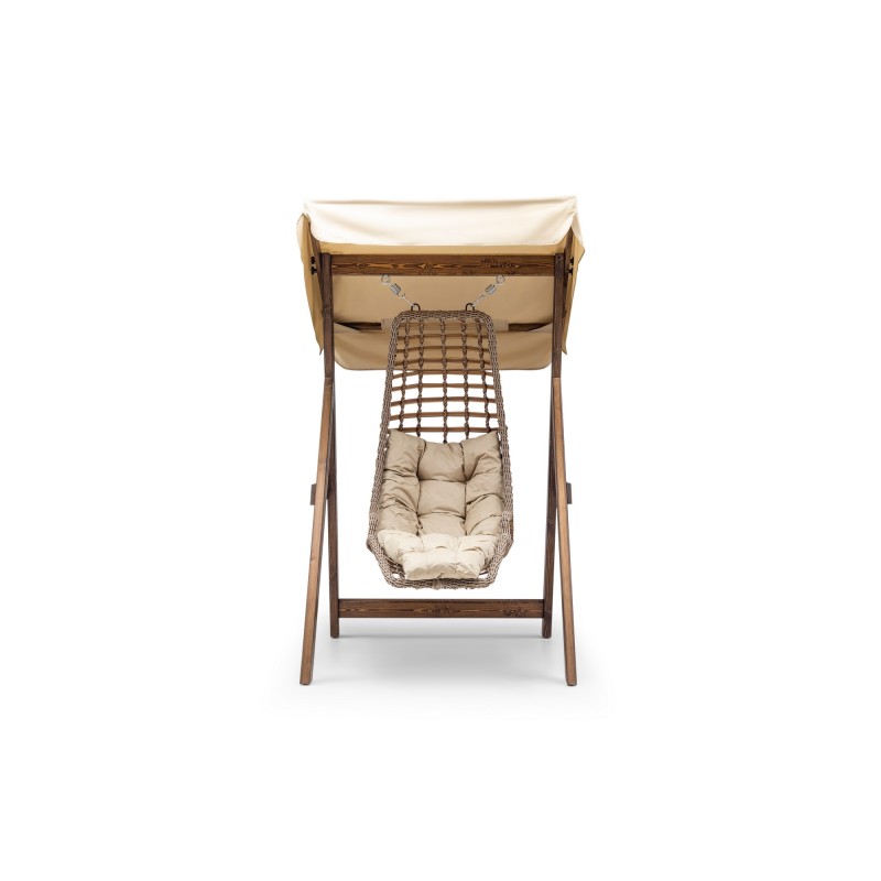 Garden Single Swing Chair Goreme - Cream Cream