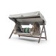 Garden Triple Swing Chair Saltanat - Grey Grey