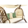 Garden Triple Swing Chair Saltanat - Cream Cream
