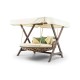 Garden Double Swing Chair Dominic - Cream Cream Garden Double Swing Chair Dominic - Cream Cream