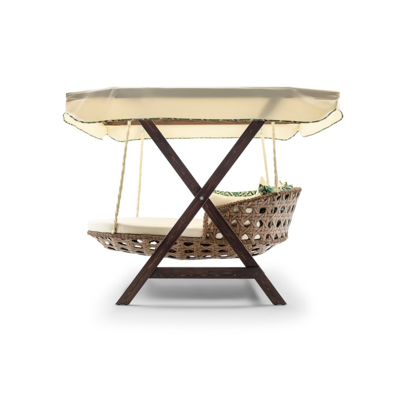Garden Double Swing Chair Dominic - Cream Cream