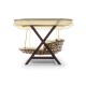 Garden Double Swing Chair Dominic - Cream Cream Garden Double Swing Chair Dominic - Cream Cream