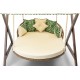 Garden Double Swing Chair Dominic - Cream Cream Garden Double Swing Chair Dominic - Cream Cream