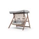 Garden Double Swing Chair Girne - Grey Grey Garden Double Swing Chair Girne - Grey Grey