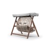 Garden Double Swing Chair Girne - Grey Grey
