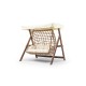 Garden Double Swing Chair Girne - Cream Cream Garden Double Swing Chair Girne - Cream Cream