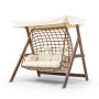Garden Double Swing Chair Girne - Cream Cream