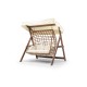 Garden Double Swing Chair Girne - Cream Cream Garden Double Swing Chair Girne - Cream Cream