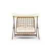 Garden Double Swing Chair Girne - Cream Cream