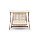 Garden Double Swing Chair Girne - Cream Cream Garden Double Swing Chair Girne - Cream Cream