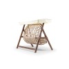 Garden Double Swing Chair Girne - Cream Cream