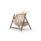 Garden Double Swing Chair Girne - Cream Cream Garden Double Swing Chair Girne - Cream Cream