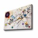 Wallxpert Decorative Canvas Painting 4570KANDINSKY006 Multicolor