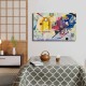 Decorative Canvas Painting 4570KANDINSKY028 Multicolor Wallxpert Decorative Canvas Painting 4570KANDINSKY028 Multicolor