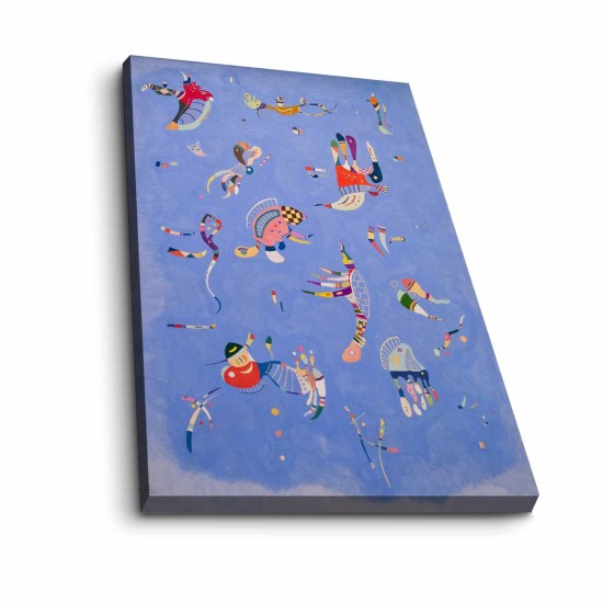 Wallxpert Decorative Canvas Painting 4570KANDINSKY033 Multicolor