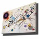 Wallxpert Decorative Canvas Painting 70100KANDINSKY006 Multicolor