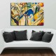 Wallxpert Decorative Canvas Painting 70100KANDINSKY007 Multicolor