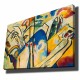Wallxpert Decorative Canvas Painting 70100KANDINSKY007 Multicolor