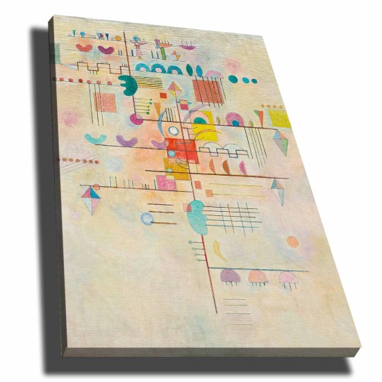 Wallxpert Decorative Canvas Painting 70100KANDINSKY013 Multicolor