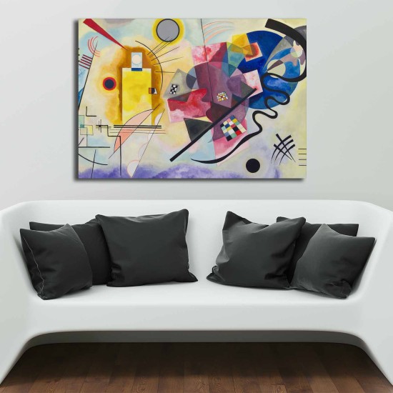 Wallxpert Decorative Canvas Painting 70100KANDINSKY028 Multicolor