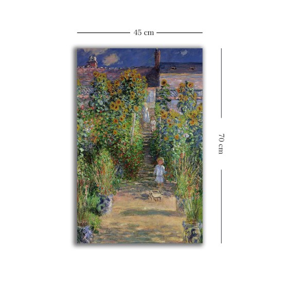 Decorative Canvas Painting 4570MONET019 Multicolor Wallxpert Decorative Canvas Painting 4570MONET019 Multicolor
