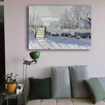 Decorative Canvas Painting 70100MONET014 Multicolor