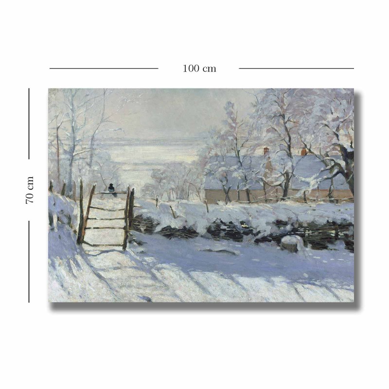 Wallxpert Decorative Canvas Painting 70100MONET014 Multicolor