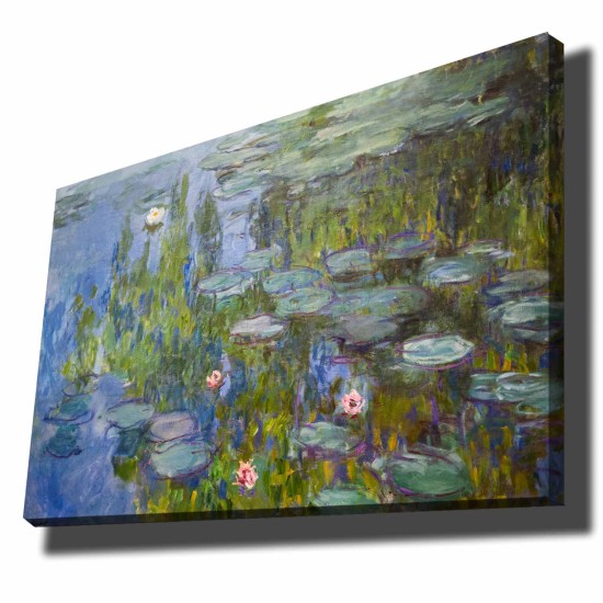 Wallxpert Decorative Canvas Painting 70100MONET016 Multicolor