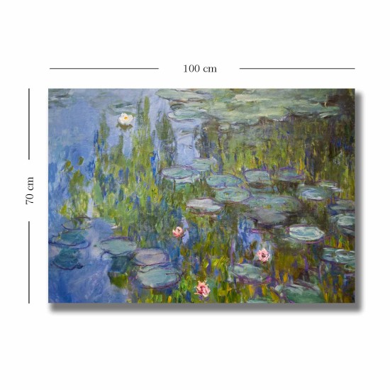 Wallxpert Decorative Canvas Painting 70100MONET016 Multicolor