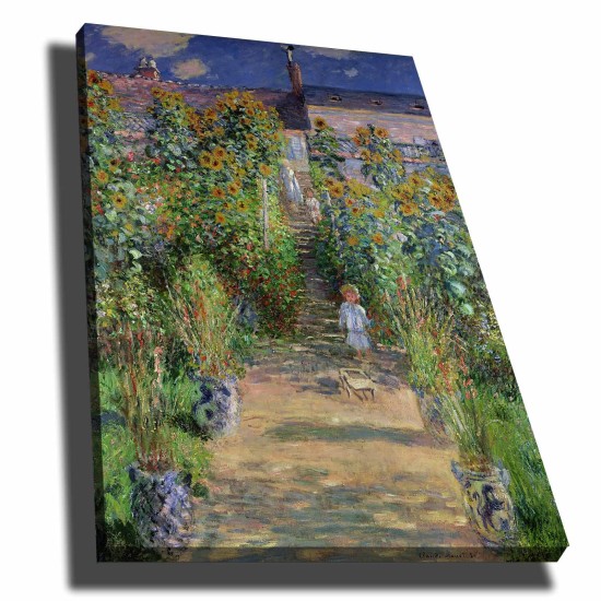 Decorative Canvas Painting 70100MONET019 Multicolor