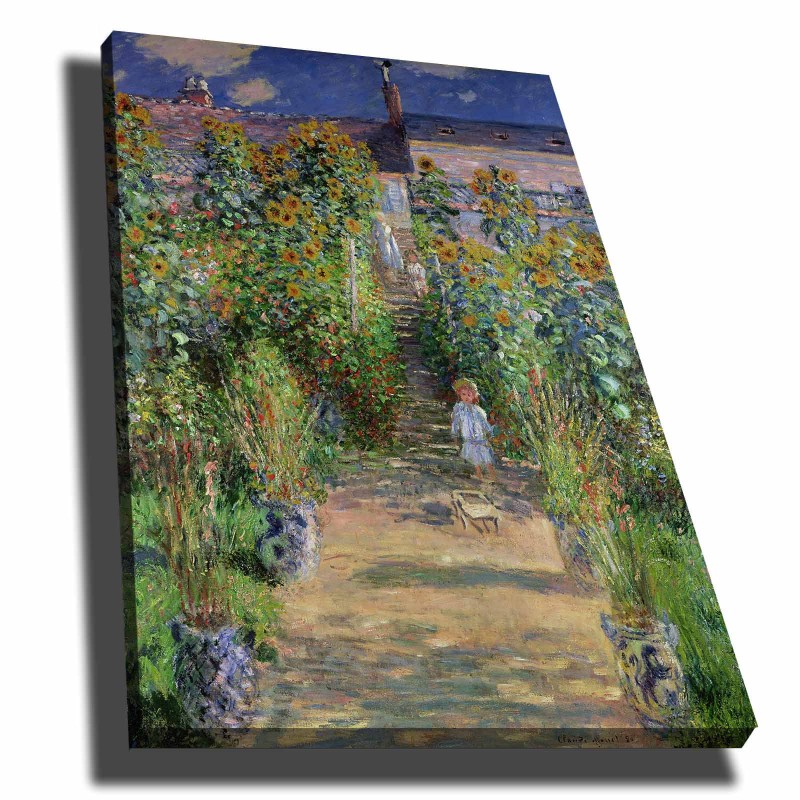 Decorative Canvas Painting 70100MONET019 Multicolor