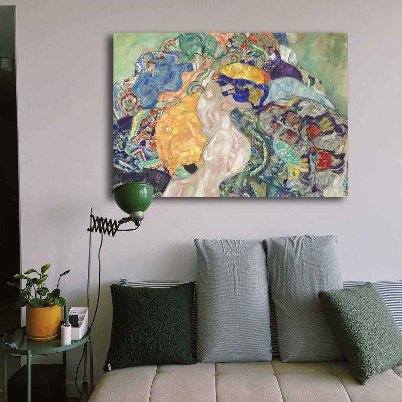 Decorative Canvas Painting 70100KLIMT008 Multicolor