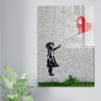 Decorative Tempered Glass Painting UV-017 - 30 x 45 Multicolor